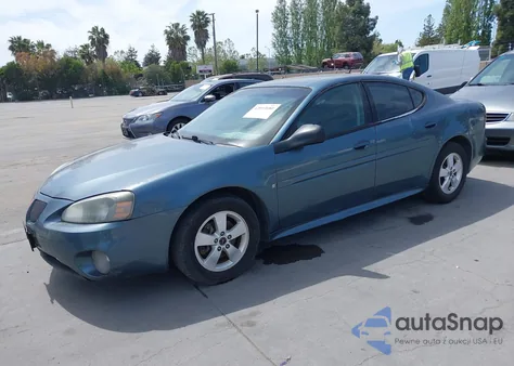 2006 Pontiac Grand Prix z USA, uszkodzony, nr VIN 2G2WP552361122186
